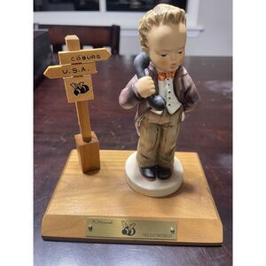HUMMEL GOEBEL FIGUINE  HELLO 124/0 TMK‎ 2 or 3? Made in Germany